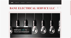 Desktop Screenshot of baneelectricalservice.com